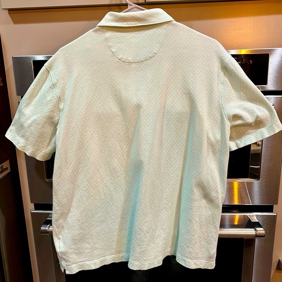 UNTUCKit Large Mint Polo Shirt 100% Cotton Soft Comfort - Picture 3 of 6